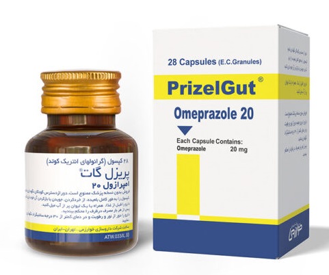 کپسول امپرازول خوارزمی 20 میلی گرم - پریزل گات